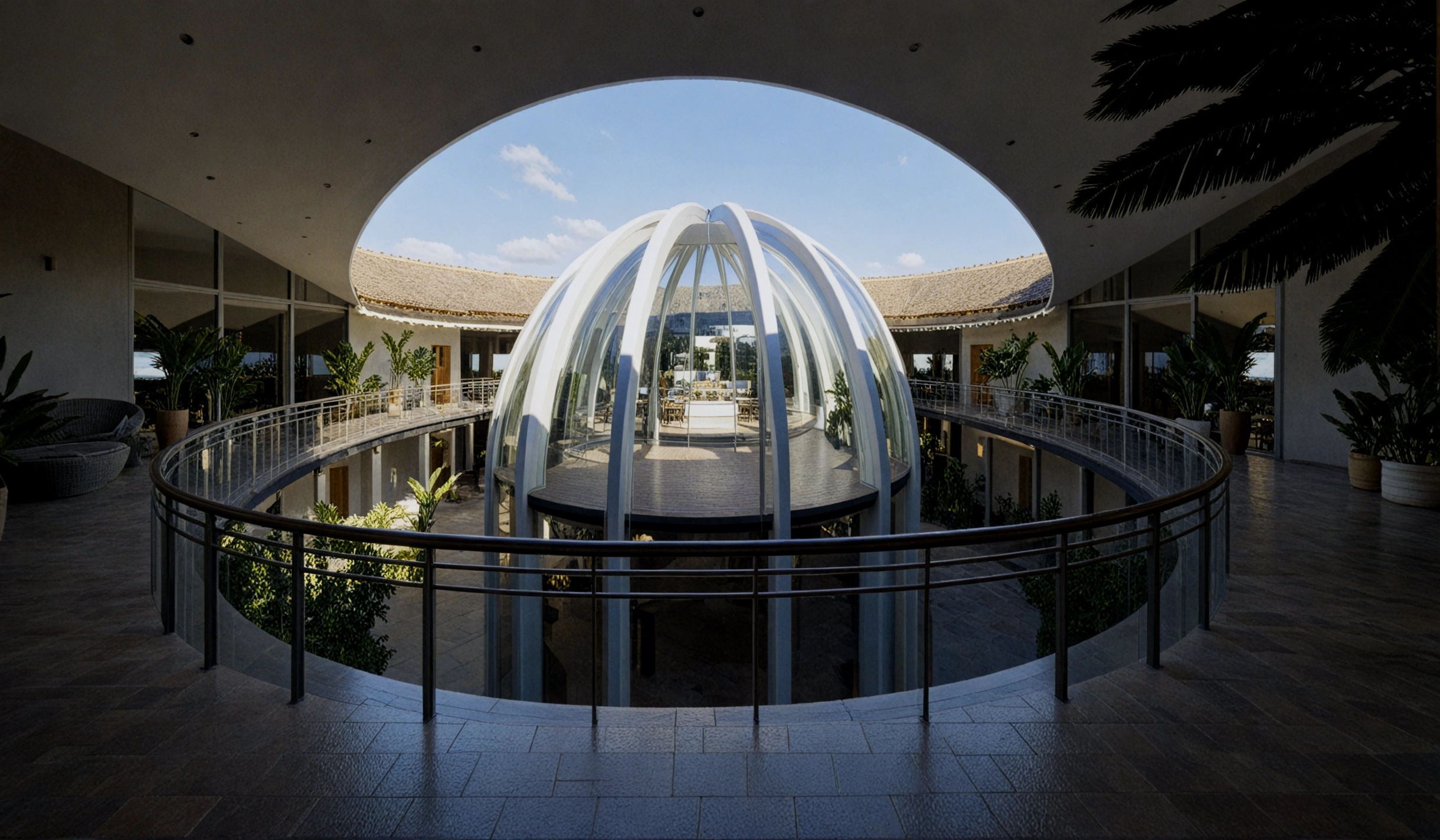 Civic Center — Side Elevation